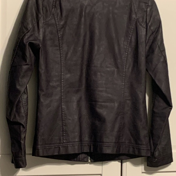 Black Swan Vegan Leather Jacket (NWOT) - Picture 2 of 2